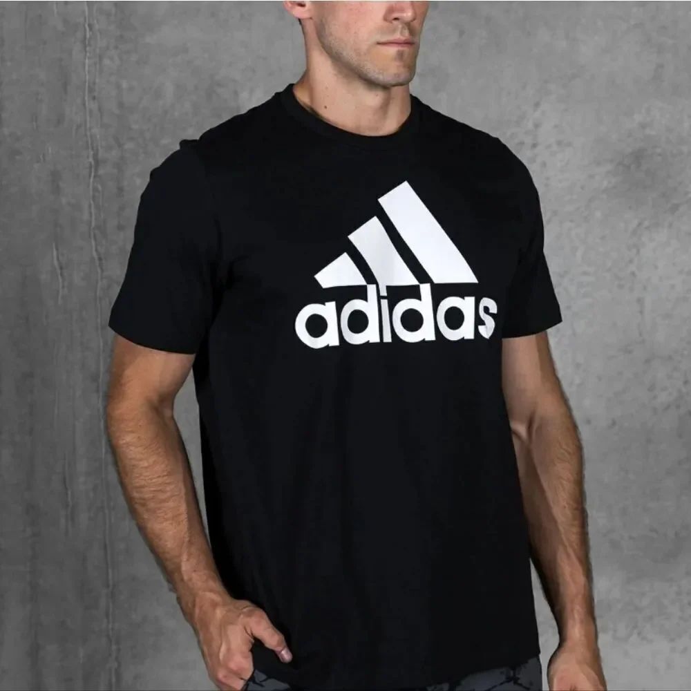 BRAND NEW ADIDAS MEN'S ESSENTIALS BIG LOGO TEE-SHIRT G1